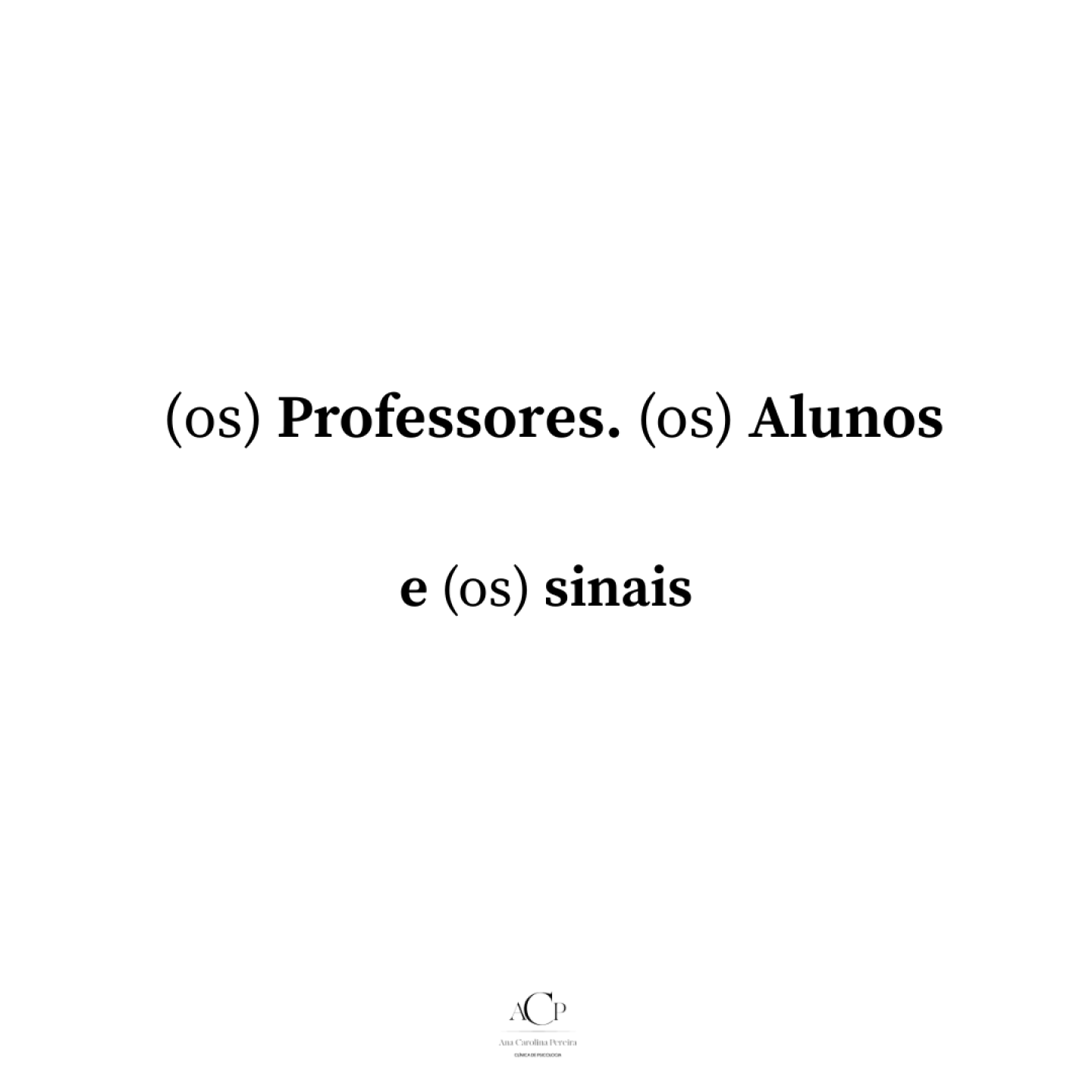 professores